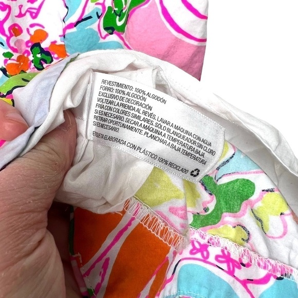 Lilly Pulitzer For Target Nosey Posey Vibrant Floral Preppy Shift Dress Size 8 - Picture 11 of 16